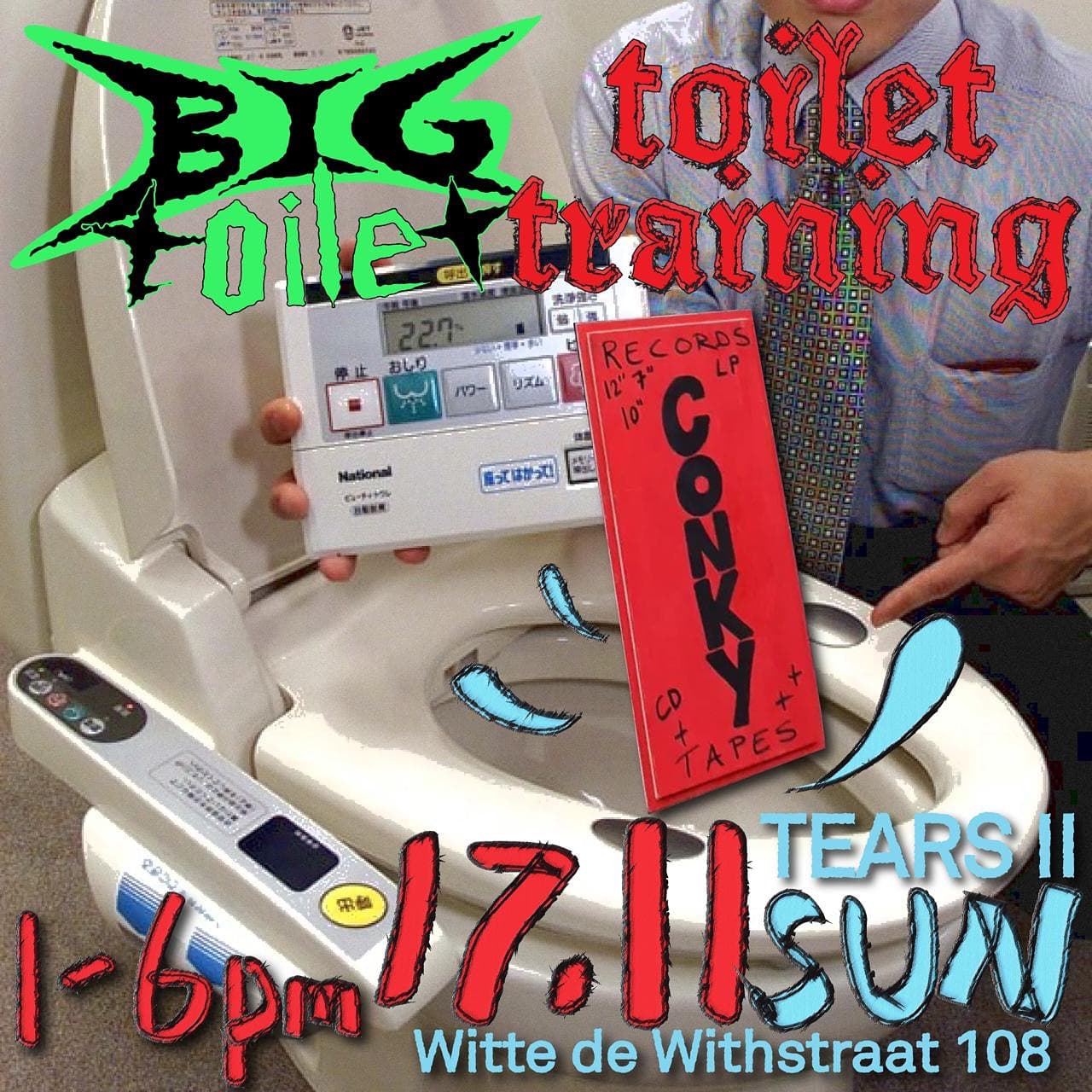 Big Toilet x Conky (Toilet Training)